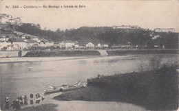 POSTCARD PORTUGAL - COIMBRA - RIO MONDEGO E ESTRADA DA BEIRA - MONDEGO RIVER - Coimbra