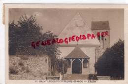 78 -ST  SAINT LEGER EN YVELINES - L' EGLISE   1947 - St. Leger En Yvelines