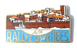 Pin's ASA - RALLYE D'ANTIBES (06) - Vue Sur La Ville - Badge Concept - G368 - Rallye
