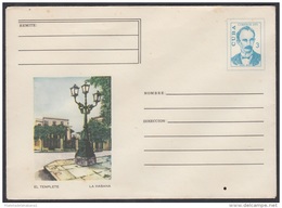 1973-EP-4 CUBA 1973. Ed.170b. ENTERO POSTAL. POSTAL STATIONERY. JOSE MARTI. LA HABANA. EL TEMPLETE. UNUSED. - Cartas & Documentos