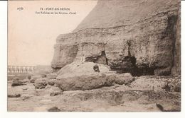 14 0 711 - PORT EN BESSIN - Les Falaises Et Les Grottes D'aval - Port-en-Bessin-Huppain