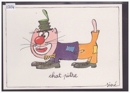 FORMAT 10x15cm - CHAT PITRE - PAR SINE - TB - Sine