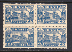 Brazil 1945 Mint No Hinge, Block, Sc# 634 , Yt - Ungebraucht