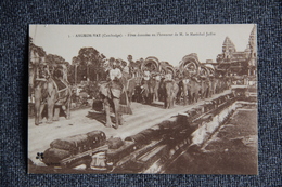 ANGKOR VAT - Fêtes Données En L'honneur De Monsieur Le Maréchal JOFFRE. - Cambodge