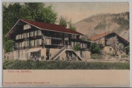 Gruss Vom Hasleberg (Hasliberg) - Pension Alpenruh - Animee - Hasle Bei Burgdorf