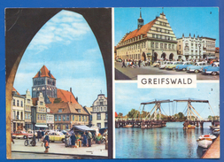 Deutschland; Greifswald; Multibildkarte Mit Platz Der Freundschaft; Bild3 - Greifswald