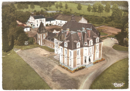 Marbaix-la-Tour - Le Château - Vue Aérienne - Photo Véritable - Ham-sur-Heure-Nalinnes