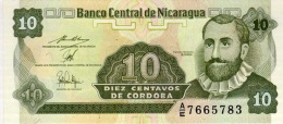 NICARAGUA 10 CENTAVOS ND (1990) P-169 UNC PREFIX A/E [NI463b] - Nicaragua