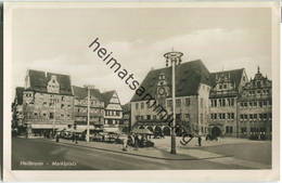 Heilbronn - Marktplatz - Foto-Ansichtskarte 30er Jahre - Heilbronn