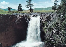 Mongolia -  Red River Waterfall - Mongolië