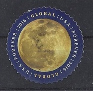UNITED STATES 2016 Definitives - Globe Self-adhesive 2 Postally Used  MICHEL # 5232 - Usados