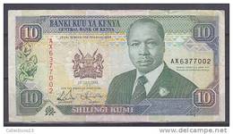 KENYA - Billet De 10 Shillings (01/07/1993) - Kenia