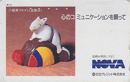 Télécarte Japon / 110-172998 - ZODIAQUE - Animal - RAT SOURIS Série NOVA - MOUSE HOROSCOPE Japan Phonecard - 1038 - Zodiaque