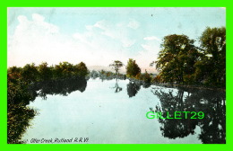 RUTLAND, VT - OTTER CREEK -  TRAVEL IN 1909 -  THE HUGH C LEIGHTON CO - - Rutland