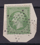 D 213 / NAPOLEON N° 20  OBL COTE 10&euro; - 1862 Napoleon III