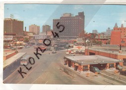 Canada - The Tunnel Plaza Showing Windsor Skyline - This Is Where Motor Cars And Busses Arrive ... -  CPA - Windsor