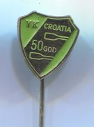 Rowing, Rudern, Canu, Kayak - VK CROATIA, Vintage Pin, Badge, Abzeichen - Rowing