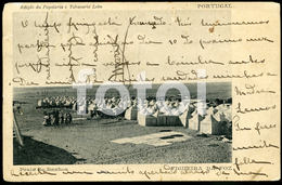 1907 PRAIA DE BANHOS FIGUEIRA DA FOZ COIMBRA PORTUGAL POSTALE POSTCARD TARJETA POSTAL - Coimbra