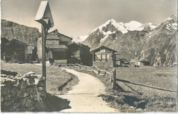 Grächen - Kruzifix Am Dorfeingang           1947 - Grächen