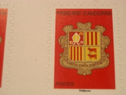 ANDORRE  Français  *  *  De  2007  Adhésif   "  Série Courante - Armoiries   "   N° 638      1 Val . - Unused Stamps