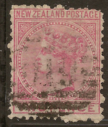 NZ 1874 2d Rose FSF P12x11.5 SG 181 U #ZS831 - Used Stamps