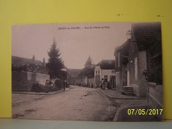 CRUZY-LE-CHATEL (YONNE) RUE DE L'HOTEL-DE-VILLE. - Cruzy Le Chatel