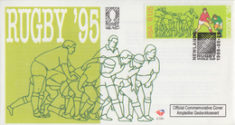 Enveloppe  FDC  1er  Jour    AFRIQUE  DU  SUD     Coupe  Du  Monde  De  RUGBY     1995 - Rugby