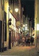 Bruxelles (1000) : Restaurants "Le Bigorneau", "La Vieille Ville" Et "La Petite Rue", Petite Rue Des Bouchers. CPSM. - Brüssel Bei Nacht