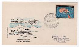 LETTRE - ARGENTINE - Campagne Antarctique  1971/2 - Spedizioni Antartiche