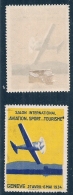 ERINNOPHILIE - Vignette AVIATION - Salon International De Sport Et De Tourisme GENEVE - 27 Avril 1934 - Aviation