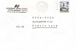 Slovakia Company Letter 1997 ... AH673 - Cartas & Documentos