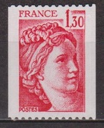Type Sabine - FRANCE - Roulette N° 2063a ** - 1979 - Rollen