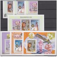 Congo Kinshasa COB 2172/74+BL273/75+BL276 Pioniers Lucht En Ruimtevaart-Pionniers Aviation Espace 2003 MNH - Ungebraucht