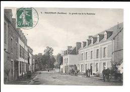 MALESTROIT (Morbihan) - La Grande Rue De La Madeleine - Malestroit