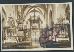 NN386 - Carte Photo ESTAVAYER - Intérieur De L'église - Suisse - Dos Blanc - Estavayer