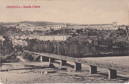 POSTCARD PORTUGAL - COIMBRA - SANTA CLARA - BRIDGE ON MONDEGO RIVER - Coimbra