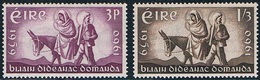 Irlande - Année Mondiale Du Réfugié (la Fuite En Egypte) 144/145 * - Unused Stamps
