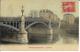 CPA  - VILLENEUVE LA GARENNE - Le Pont - Villeneuve La Garenne