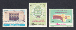 Lebanon 1961 Air Mail, Mint No Hinge, Sc# C326-C328 - Lebanon
