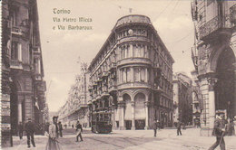 Torino Turin  " Via Pietro Micca , Via Barbaroux " Tramway - Transport