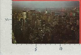 CARTOLINA VG STATI UNITI - NEW YORK - View From Empire State Building - 9 X 14 - ANN. 1971 - Panoramic Views