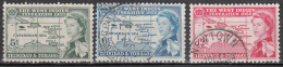 Trinidad And Tobago    Scott No.  86-88    Used    Year  1958 - Trinité & Tobago (...-1961)