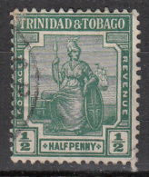 Trinidad And Tobago    Scott No.  1    Used     Year  1913 - Trinité & Tobago (...-1961)