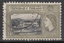 Trinidad And Tobago    Scott No.  80     Used     Year  1953 - Trinidad Y Tobago