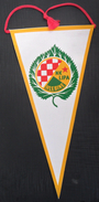 NK LIPA, HLEBINE, CROATIA  FOOTBALL CLUB, CALCIO OLD PENNANT, SPORTS FLAG - Habillement, Souvenirs & Autres