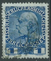 1908-14 AUSTRIA LEVANTE USATO EFFIGIE 1 PI - M57-9 - Eastern Austria