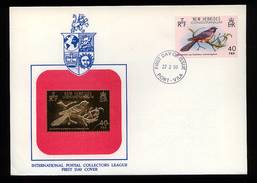 New Hebrides 1980 FDC Cover Bird - FDC