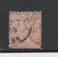 NdpMi.Nr. 15 / NORDDEUTSCHER-POSTBEZIRK -  HAMBURG Einkreis 2.7.69   O - Used