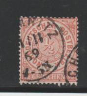 NdpMi.Nr.15 /  NORDDEUTSCHER-POSTBEZIRK - CHEMNITZ Einkreis 7.11.69 - Used