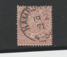 NdpMi.Nr.15   /  NORDDEUTSCHER POSTBEZIRK - HAMBURG Einkreis 19.2.71 - Usados